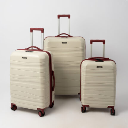 Ensemble de 3 valise roues démontables Multicouleur